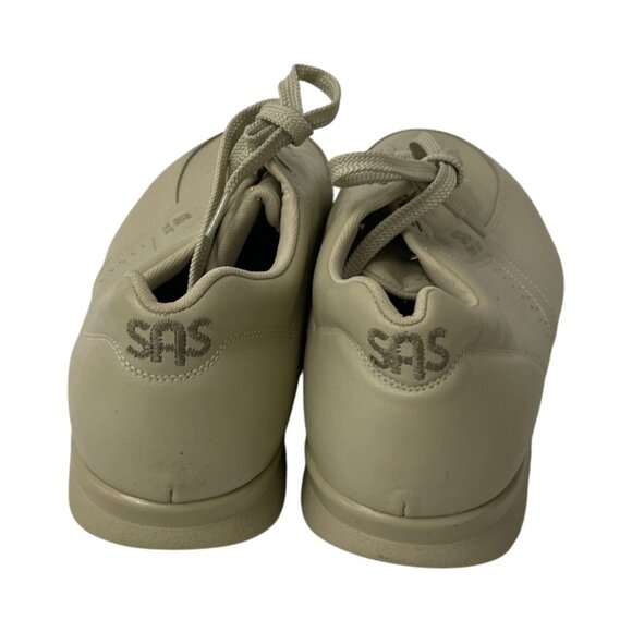SAS Time Out Womens Tripad Comfort Shoes Size 10 WW Bone Lace Up Leather NWOB - Picture 3 of 8